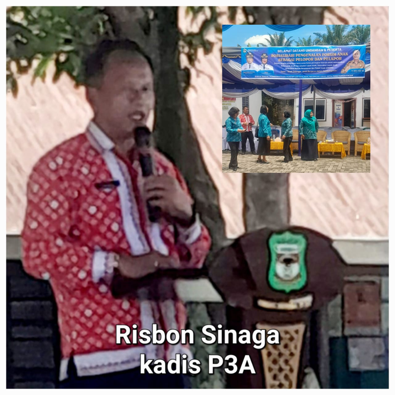 Dinsos P3A Kota Pematang Siantar Gelar Sosialisasi Peduli Anak dan Perempuan