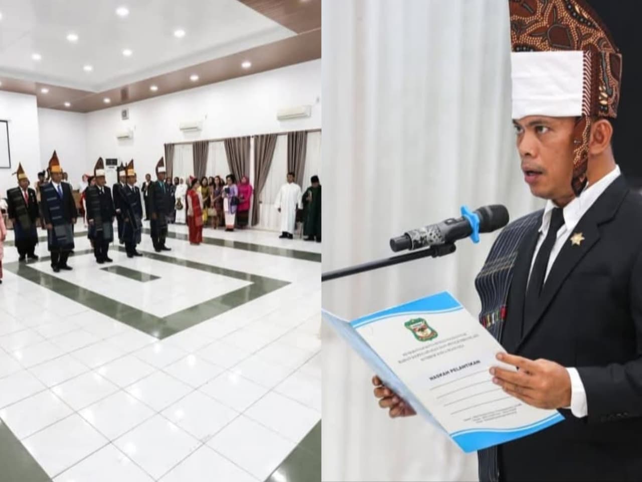 Wesly Diwakili Sekda Junaedi Lantik 20 Pejabat Eselon II.b dan 1 Kepala Puskesmas